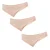 Pack-3 Slip met mid taille en binnenvoering 1031184 dames