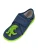 BECK Huisschoenen ‘Creepy’  donkerblauw / lichtgroen / zwart