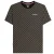 Lambretta Geometrisch T-shirt heren (Zwart)