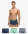 Superdry Mannen Triopak Slips Blauw