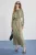 Trendyol Modest Dames Kaki Effen Maxi Lang Casual A-lijn Modest Jurken