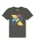 watabout.kids Shirt ‘Racing Car’  hemelsblauw / geel / kaki / rood