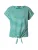 King Louie Shirt ‘Aria’  crème / smaragd