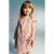 Mango Kids korte jurk roze