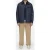 Closed Wadded Overshirt Dark Night