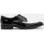 AllSaints Lex Patent Lace Up Black/white
