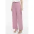 VILA wide leg high waist casual broek roze