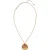 White Stuff Hammered Wooden Mix Pendant Brown Multi
