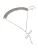 SOHI Ketting ‘Roxana’  zilver