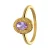 Lucardi Ring  goud / lila