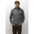 State of Art regular fit gebreide trui – midnight/grint