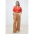 Suncoo top met wol koraalrood