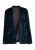 Faina Blazer met pailletten Dames Blauwgroen veelkleurig