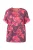 Ulla Popken Shirt  koraal / rosa / bourgogne