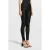 ONLY coated high waist skinny broek ONLALIDA zwart