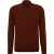 Boss Heren Mock Neck Regular Raglan Sweater Top (Medium Brown)