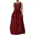 Gecorrodeerde Bodice Strik Jurk