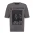 DSquared2 Heren El Grafisch T-shirt Loose Fit (Houtskool Grijs)