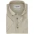 Ledub geel geprint overhemd Modern Fit korte mouw met borstzak casual
