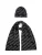KARL LAGERFELD JEANS Muts  zwart / wit