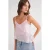 Rimpelige Textuur V-Hals Crop Top