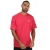 Men’s adidas Originals Back + Front Print Trefoil Boxy T-Shirt in Pink white