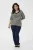 Pullover Loose fit black offwhite