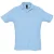 SOLS Heren Zomer II Pique Poloshirt met korte mouwen (Hemelsblauw)