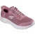 Skechers GO WALK Flex Grand Entry Textiel Dames Roze Textiel/Trim Sneakers