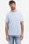 No Excess T-Shirt ronde hals blauw, Effen
