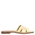 Manfield lak slippers geel