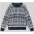 Tommy Hilfiger Teens Regular fit gebreide pullover van katoenmix, model ‘FAIRISLE’