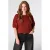 MS Mode top Plus Size – roodbruin