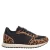 Woden Ronja Cowhair leren sneakers zwart/panter
