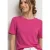 Shirt met gerimpelde mouwen