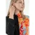 Dames Abstracte Print Knopenblouse