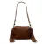 Chabo Bags suede schoudertas Stormy Fringes donkerbruin