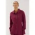 HARPER & YVE blouse met ceintuur – wijn rood