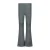 Quapi regular casual broek grijs melange