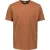No Excess T-shirt crewneck yarn dyed pin stri caramel