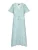 VERO MODA Blousejurk ‘VMAlba’  hemelsblauw / donkergroen / wit