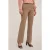 Motivi Drill Bootleg Trousers Beige