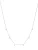 Hey Happiness Ketting ‘Petite Sparkle’  zilver