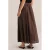 WE Fashion A-lijn rok bruin