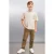 T-shirt met print en ronde hals
