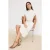 TRENDYOLMİLLA Dames Ecru Effen Midi Mouwloos Casual A-lijn Jurken