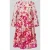YAS Knielange cocktailjurk met stitchings model ‘FLOWERING’
