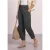 Broek met wijd uitlopende pijpen en gespdetails
