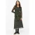 s.Oliver midi jurk met print – kaki