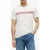 Tommy Hilfiger Rwb Placed Stripe Regular Fit Ivory Petal